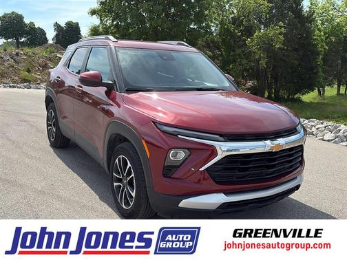 Crimson Metallic 2025 Chevrolet Trailblazer LT