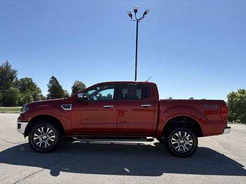 Hot Pepper Red Metallic Tinted Clearcoat 2022 Ford Ranger LARIAT