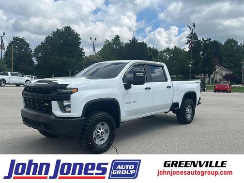 Summit White 2021 Chevrolet Silverado 2500 WT
