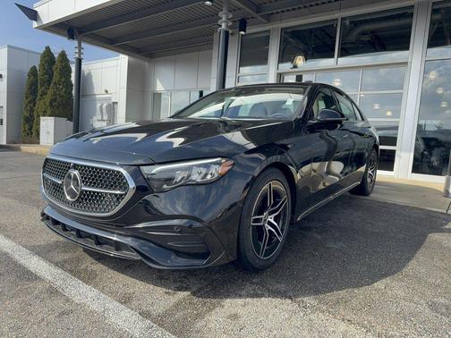 Black 2026 Mercedes-Benz E-Class E 350 4MATIC