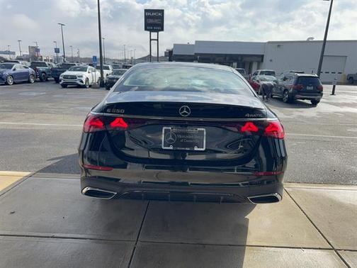 Black 2026 Mercedes-Benz E-Class E 350 4MATIC