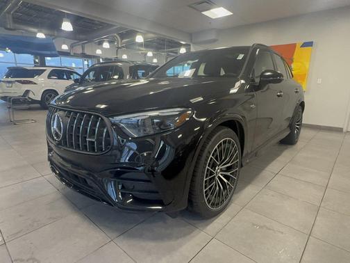 Obsidian Black Metallic 2026 Mercedes-Benz AMG GLC 43 4MATIC