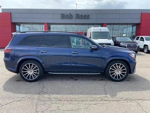Twilight Blue Metallic 2024 Mercedes-Benz GLS 580 4MATIC