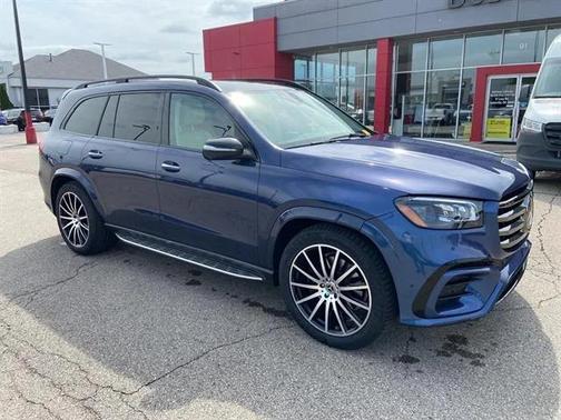 Twilight Blue Metallic 2024 Mercedes-Benz GLS 580 4MATIC