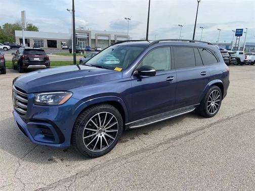 Twilight Blue Metallic 2024 Mercedes-Benz GLS 580 4MATIC