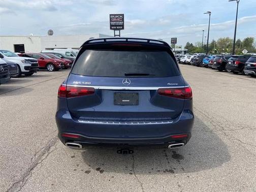 Twilight Blue Metallic 2024 Mercedes-Benz GLS 580 4MATIC