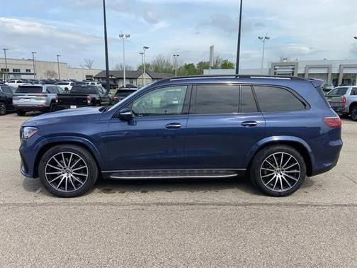 Twilight Blue Metallic 2024 Mercedes-Benz GLS 580 4MATIC