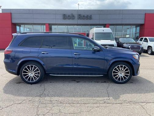 Twilight Blue Metallic 2024 Mercedes-Benz GLS 580 4MATIC