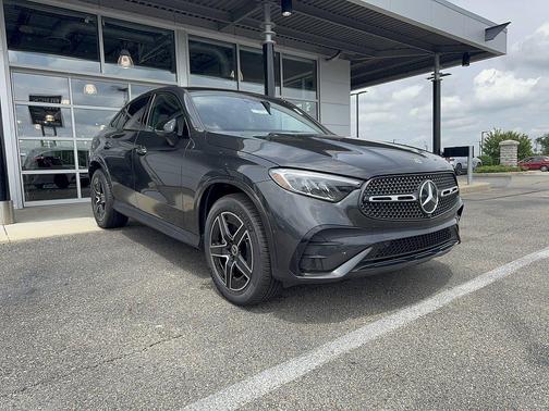 Graphite Grey Metallic 2026 Mercedes-Benz GLC 300 4MATIC Coupe