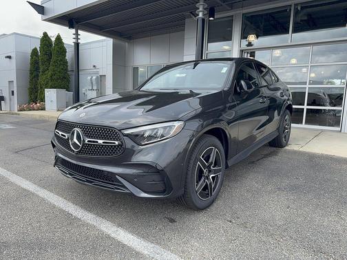 Graphite Grey Metallic 2026 Mercedes-Benz GLC 300 4MATIC Coupe
