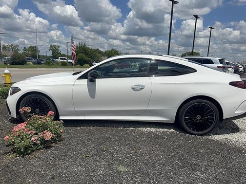 Polar White 2026 Mercedes-Benz CLE 300 4MATIC Coupe