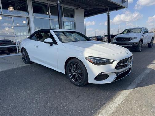 Polar White 2026 Mercedes-Benz CLE 300 4MATIC Cabriolet
