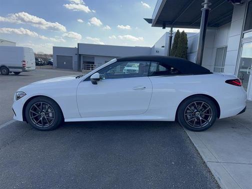 Polar White 2026 Mercedes-Benz CLE 300 4MATIC Cabriolet