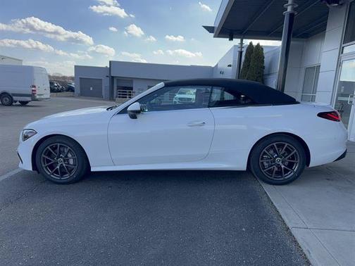 Polar White 2026 Mercedes-Benz CLE 300 4MATIC Cabriolet