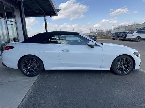 Polar White 2026 Mercedes-Benz CLE 300 4MATIC Cabriolet
