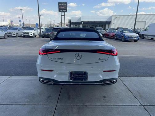 Polar White 2026 Mercedes-Benz CLE 300 4MATIC Cabriolet