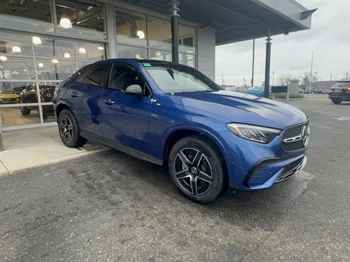 Starling Blue Metallic 2026 Mercedes-Benz GLC 300 4MATIC Coupe