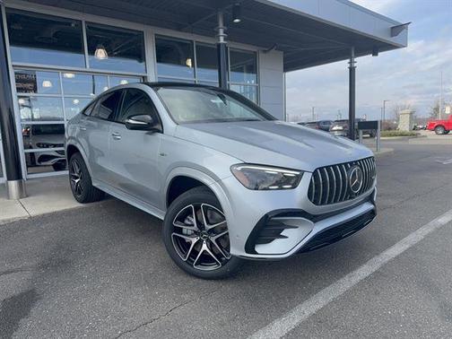 Cirrus Silver Metallic 2026 Mercedes-Benz AMG GLE 53 4MATIC+ Coupe