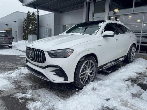 Polar White 2026 Mercedes-Benz AMG GLE 53 4MATIC+ Coupe