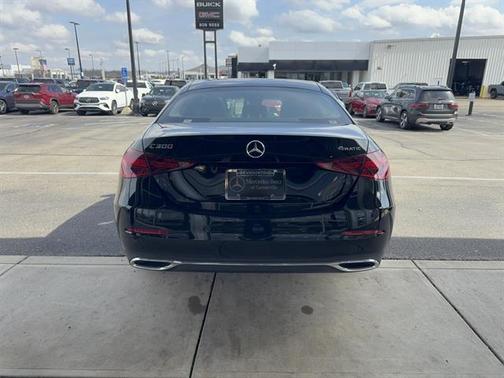 Black 2026 Mercedes-Benz C-Class C 300 4MATIC