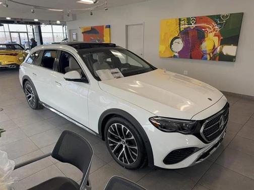 Polar White 2026 Mercedes-Benz E-Class E 450 4MATIC All-Terrain