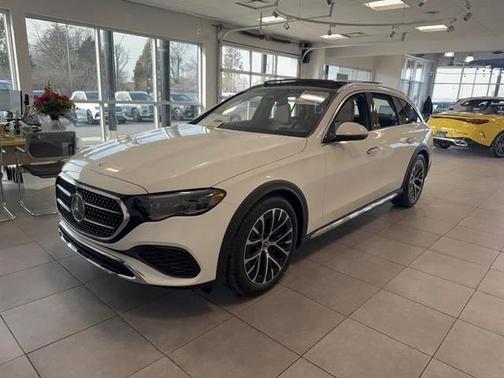 Polar White 2026 Mercedes-Benz E-Class E 450 4MATIC All-Terrain