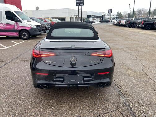 Obsidian Black Metallic 2025 Mercedes-Benz AMG CLE 53 4MATIC+