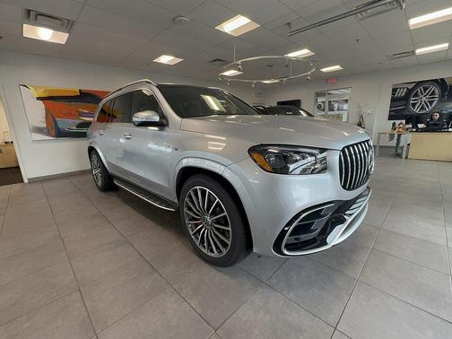Cirrus Silver Metallic 2026 Mercedes-Benz AMG GLS 63 Base