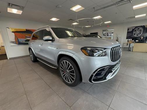 Cirrus Silver Metallic 2026 Mercedes-Benz AMG GLS 63 Base