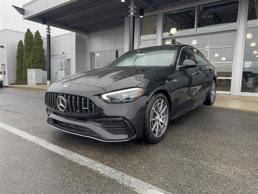 Black 2026 Mercedes-Benz AMG C 43 4MATIC