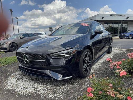 Night Black 2025 Mercedes-Benz CLA 250 4MATIC