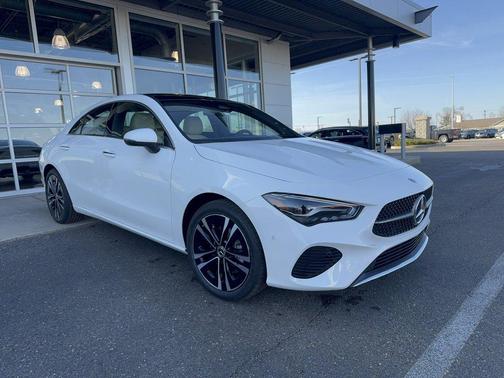 Polar White 2026 Mercedes-Benz CLA 250 4MATIC