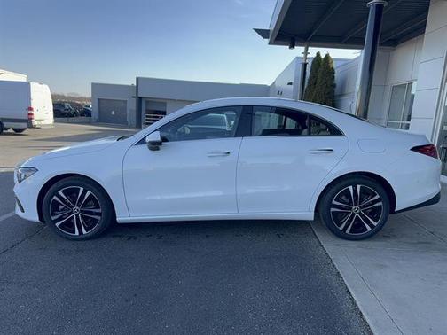 Polar White 2026 Mercedes-Benz CLA 250 4MATIC