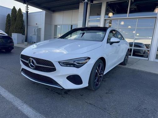 Polar White 2026 Mercedes-Benz CLA 250 4MATIC