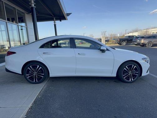 Polar White 2026 Mercedes-Benz CLA 250 4MATIC