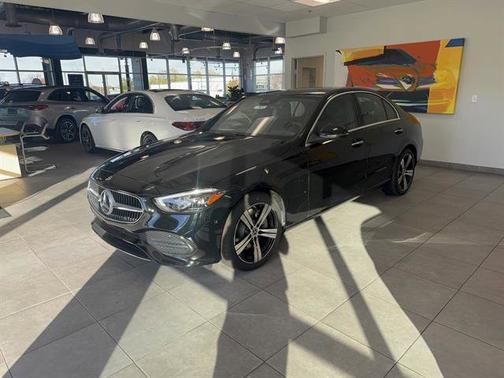 Black 2025 Mercedes-Benz C-Class C 300 4MATIC