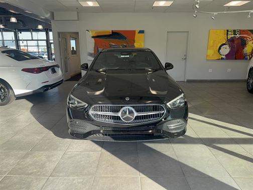 Black 2025 Mercedes-Benz C-Class C 300 4MATIC