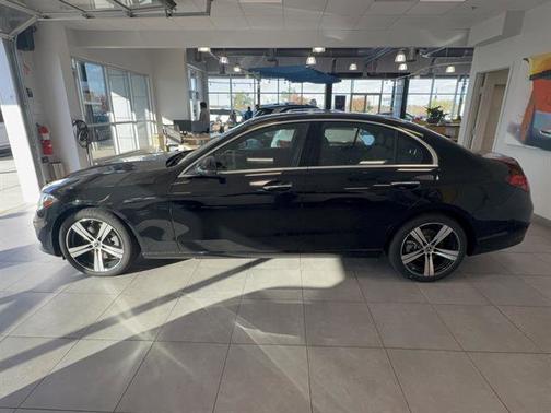 Black 2025 Mercedes-Benz C-Class C 300 4MATIC
