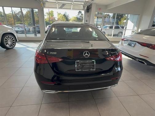 Black 2025 Mercedes-Benz C-Class C 300 4MATIC