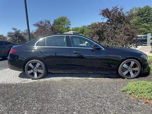 Black 2025 Mercedes-Benz C-Class C 300 4MATIC