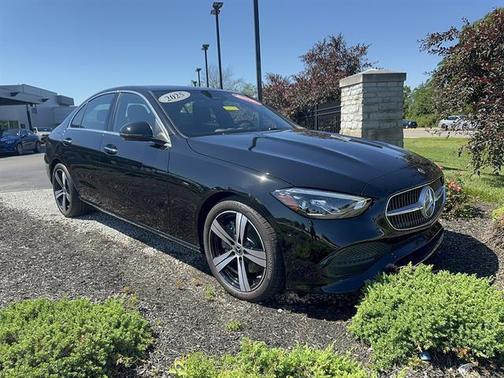 Black 2025 Mercedes-Benz C-Class C 300 4MATIC
