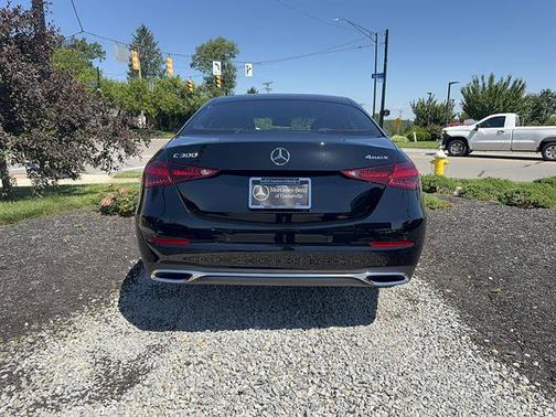 Black 2025 Mercedes-Benz C-Class C 300 4MATIC