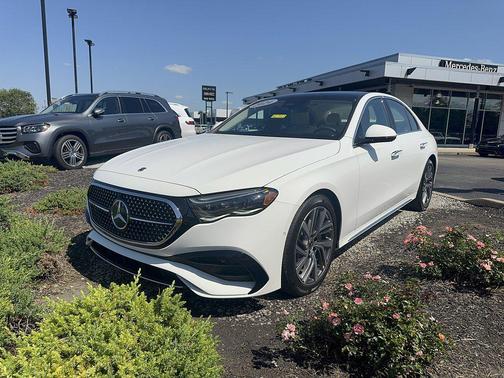 Polar White 2024 Mercedes-Benz E-Class 4MATIC
