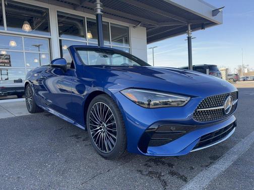 Starling Blue Metallic 2026 Mercedes-Benz CLE 300 4MATIC Cabriolet