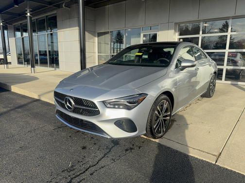 Cirrus Silver Metallic 2025 Mercedes-Benz CLA 250 4MATIC