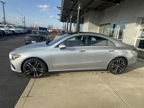 Cirrus Silver Metallic 2025 Mercedes-Benz CLA 250 4MATIC