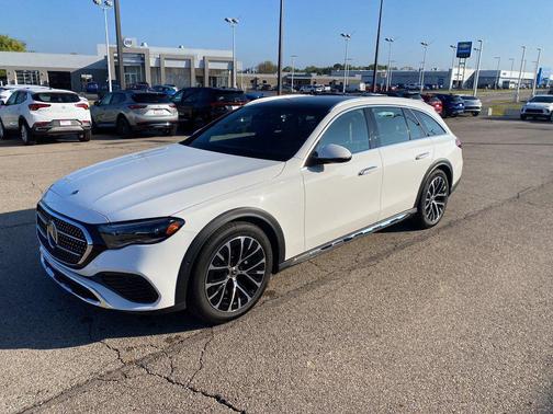 Polar White 2024 Mercedes-Benz E-Class E 450 4MATIC All-Terrain