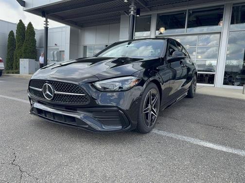 Black 2026 Mercedes-Benz C-Class C 300 4MATIC