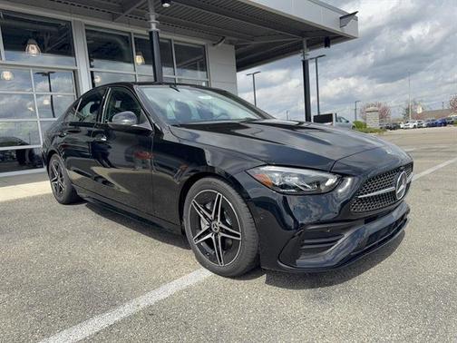 Black 2026 Mercedes-Benz C-Class C 300 4MATIC