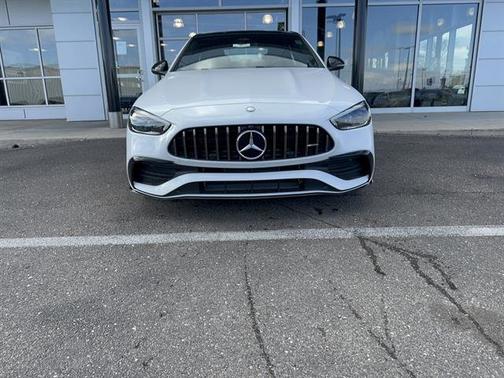 MANUFAKTUR Moonlight White Metallic 2026 Mercedes-Benz AMG C 43 4MATIC